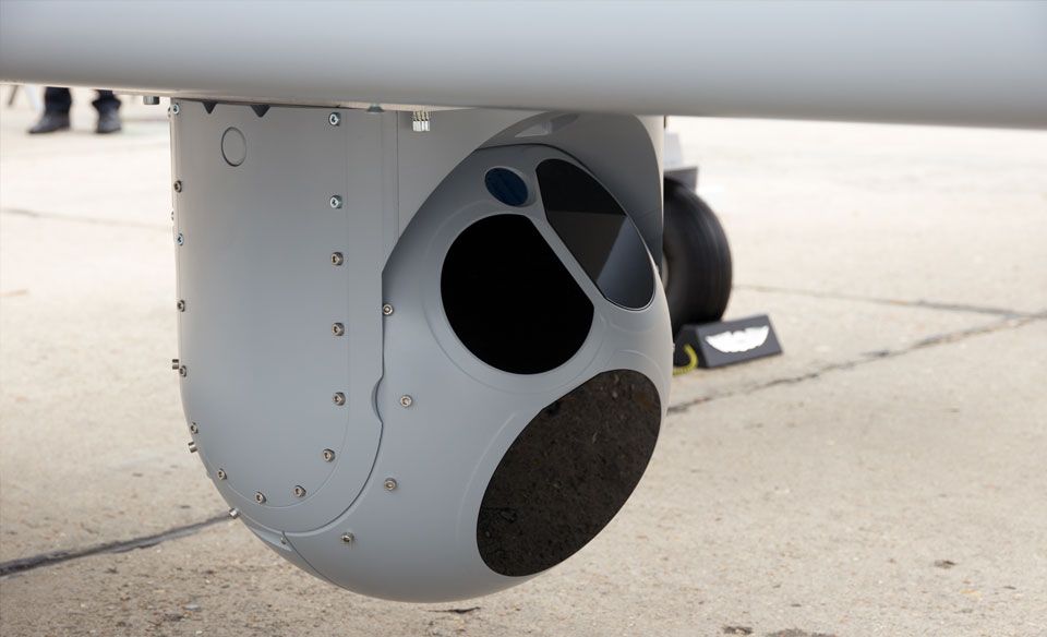 IND-MAX inductive angle encoders used in aerospace surveillance. 