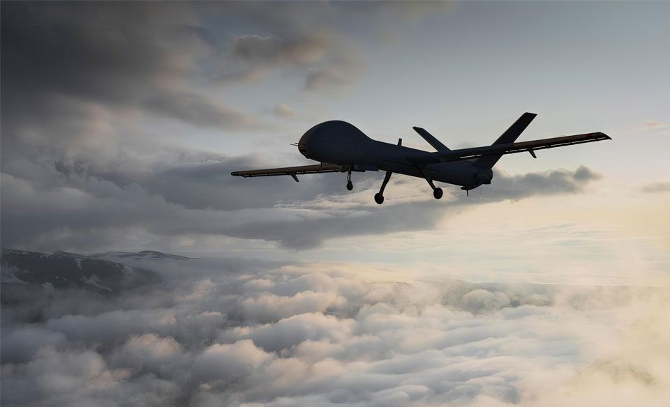 IND-MAX inductive angle encoder used in aerial applications.