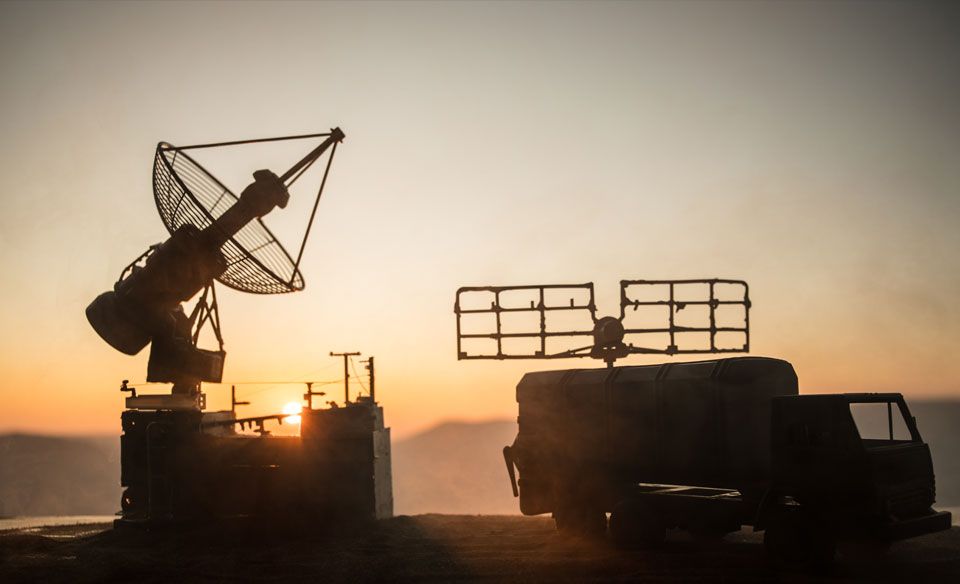 IND-MAX inductive angle encoders used in satellite communication systems