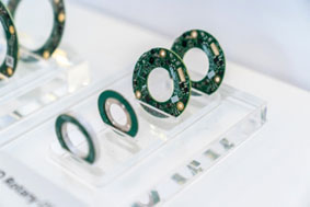 Angle encoders with GMI Technology for accurate position sensing in various industrial applications.