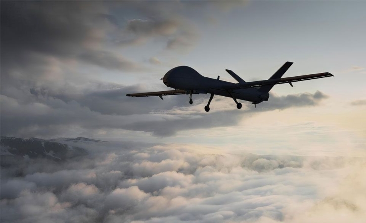 Inductive encoders application - aeroplane